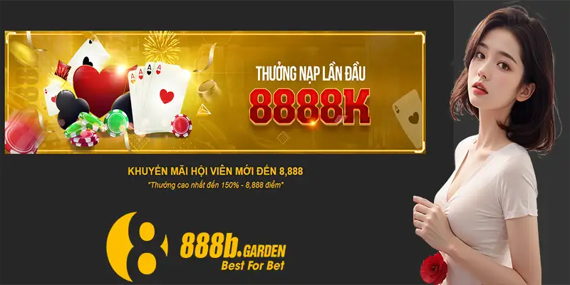 thưởng nạp lần đầu 888b